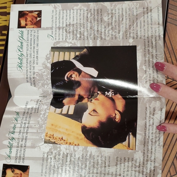 Gone With The Wind Box set VHS opened never played 1939 - Picture 7 of 9